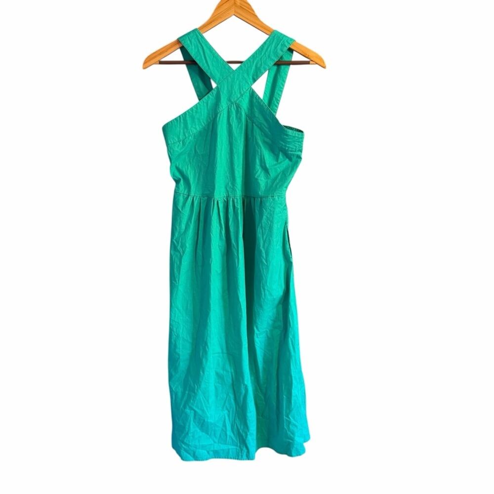 Michelle McDowell Turquoise Midi Dress Size Small - Picture 3 of 10